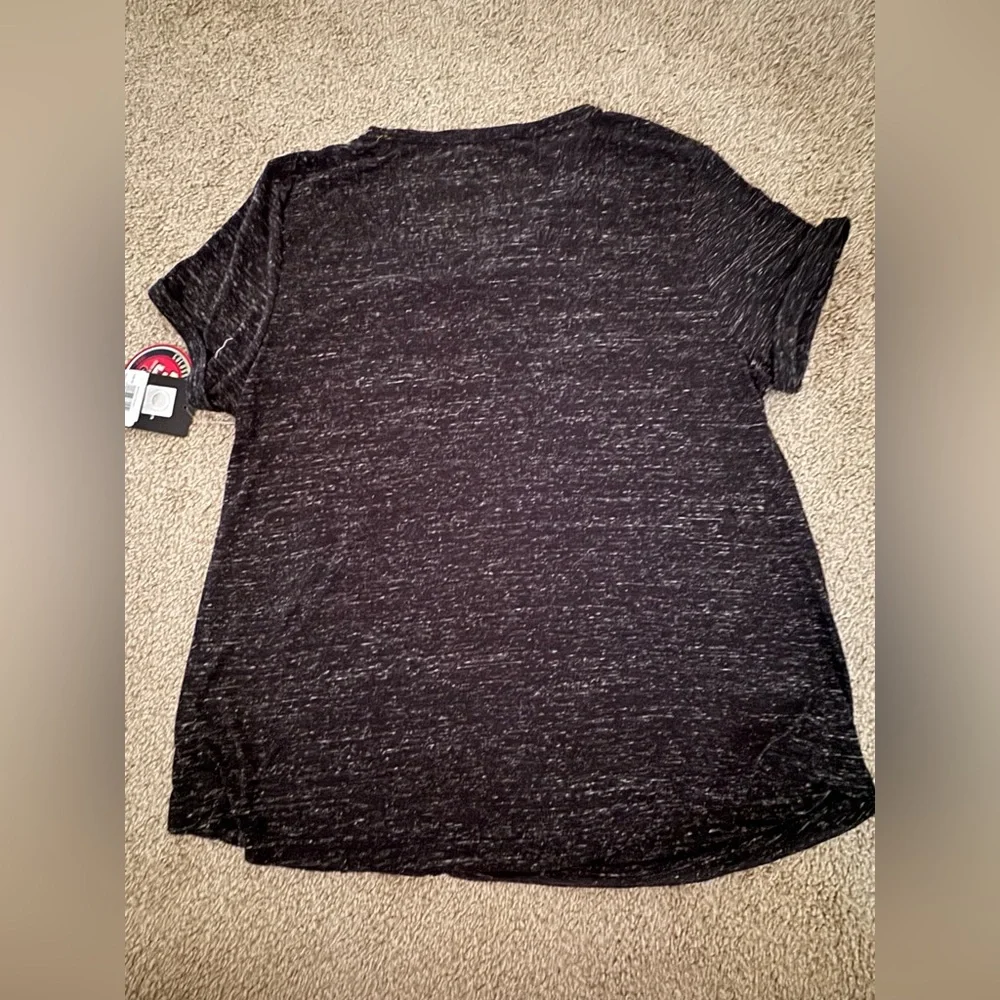 NWT Colosseum Size Large Heather Gray Appalachian State V-Neck T Shirt - Picture 2 of 5
